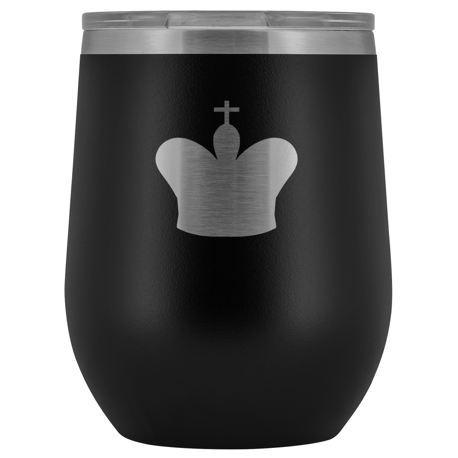 Chess King Laser etched Wine Tumbler
