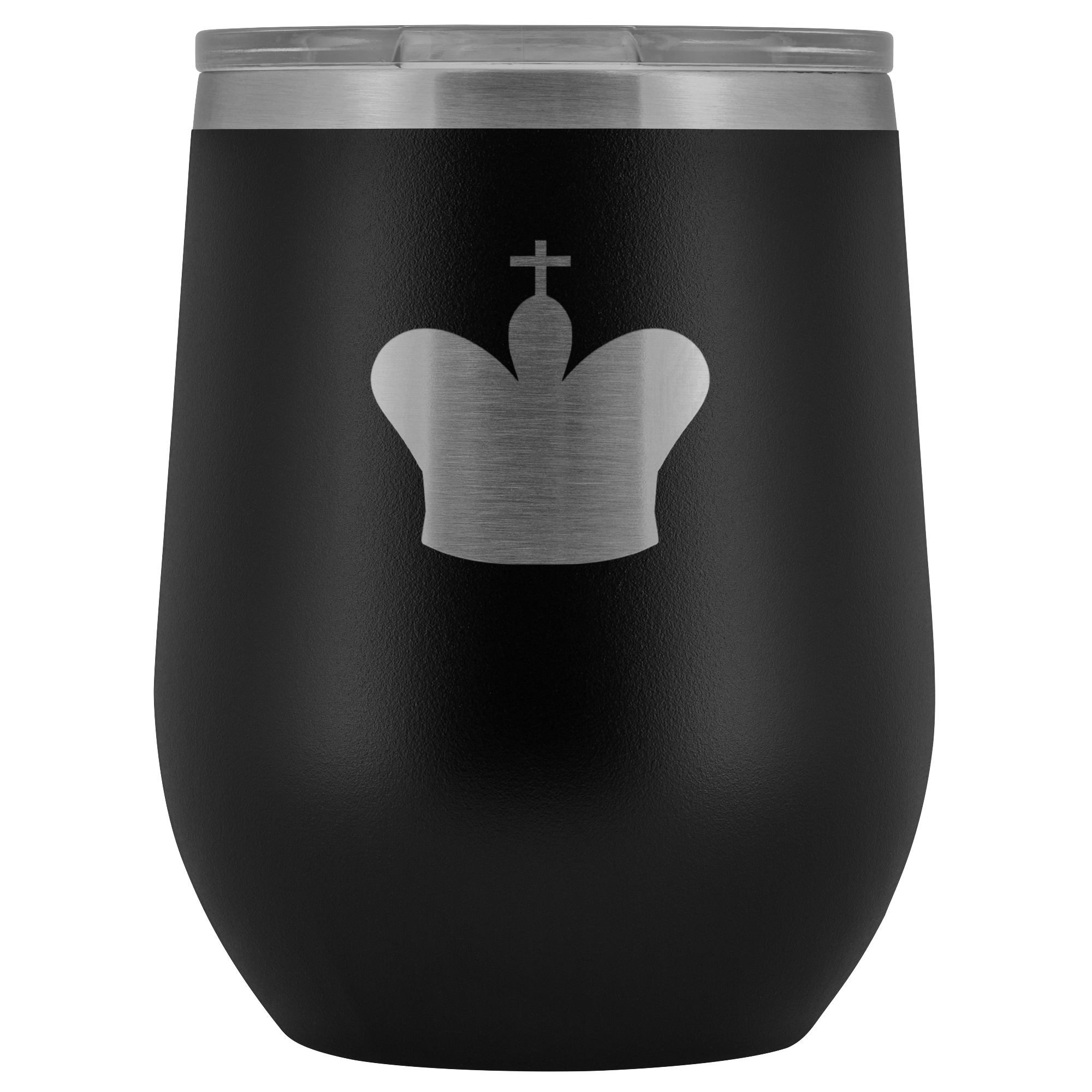 Chess King Laser etched Wine Tumbler