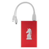 Chess Knight laser etched Lithium-Ion power bank