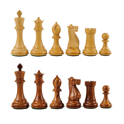 St. Petersburg Wooden Chess Pieces