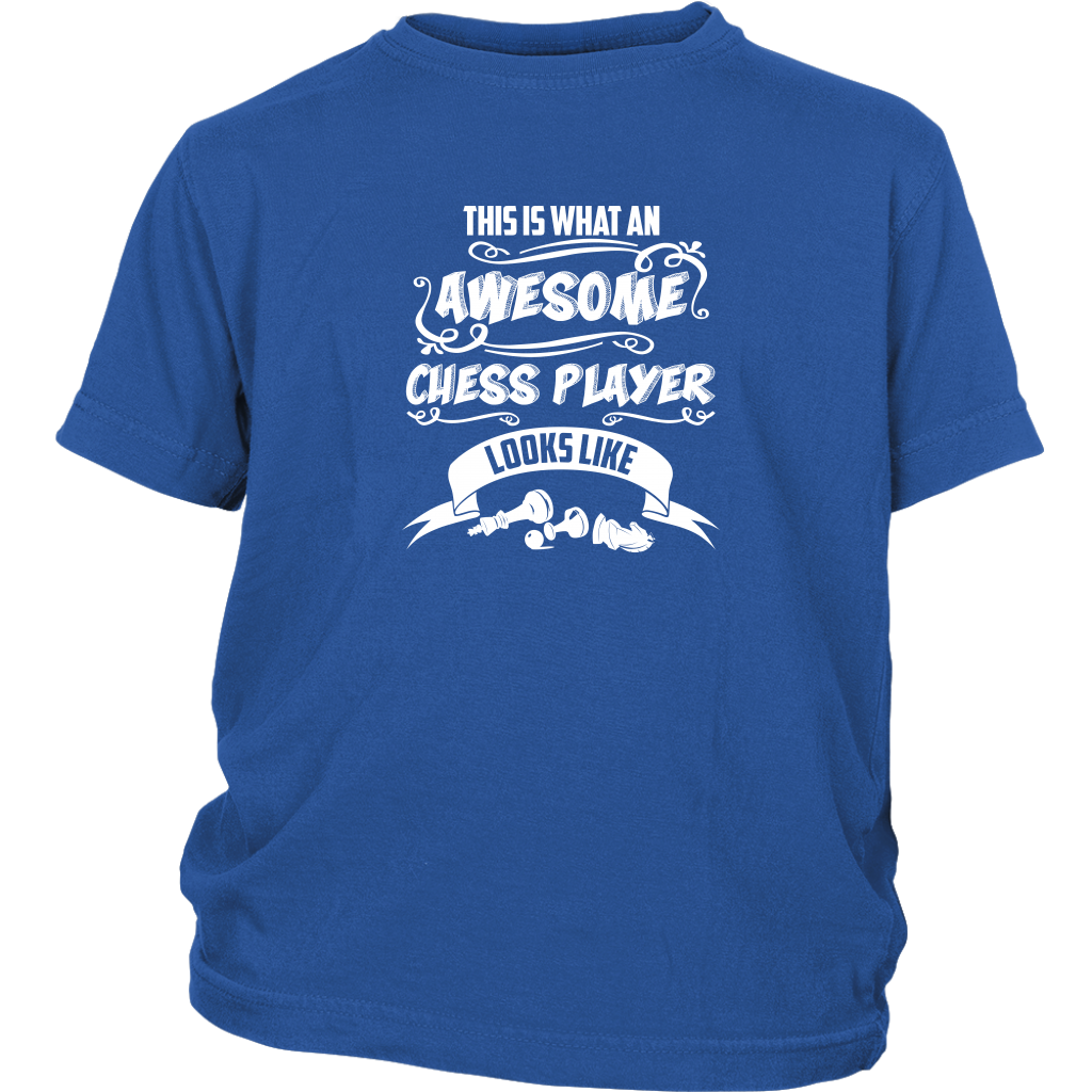This is what an awesome chess player looks like - Youth T-Shirt