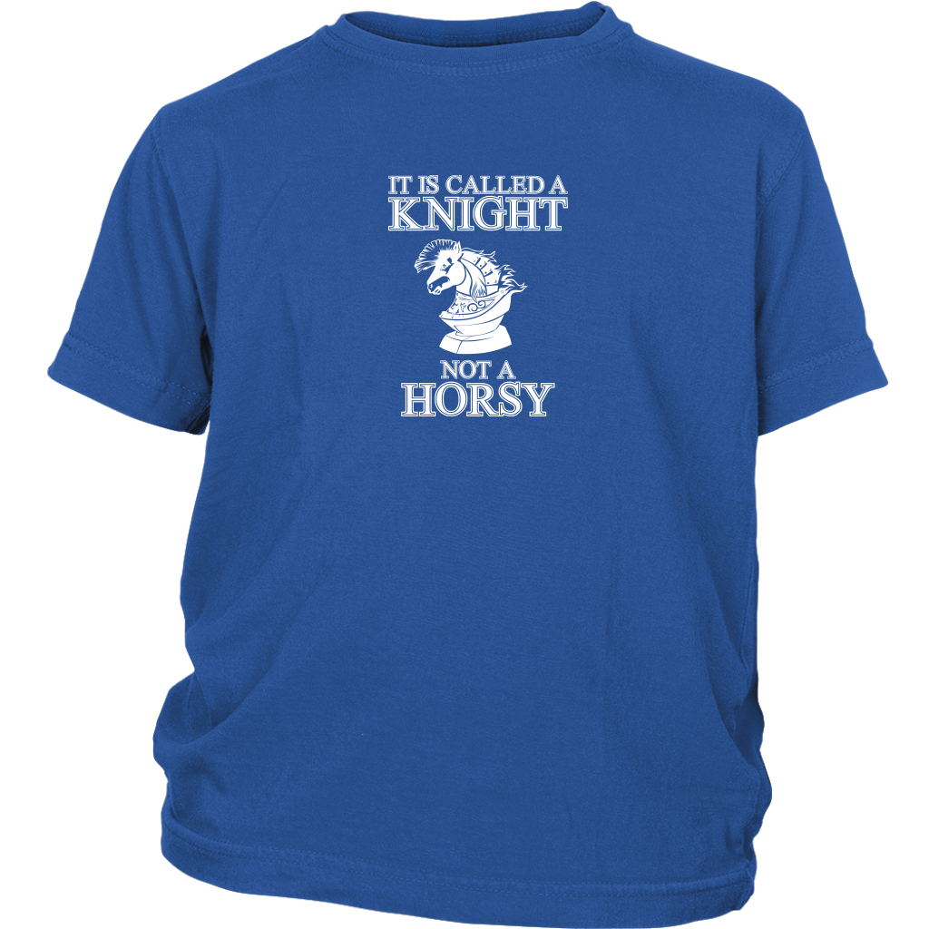 It's called a Knight, not a horsy! - Youth T-Shirt