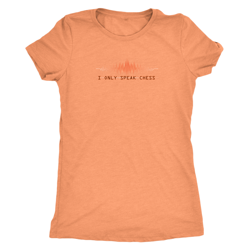 I only speak chess - Triblend T-Shirt