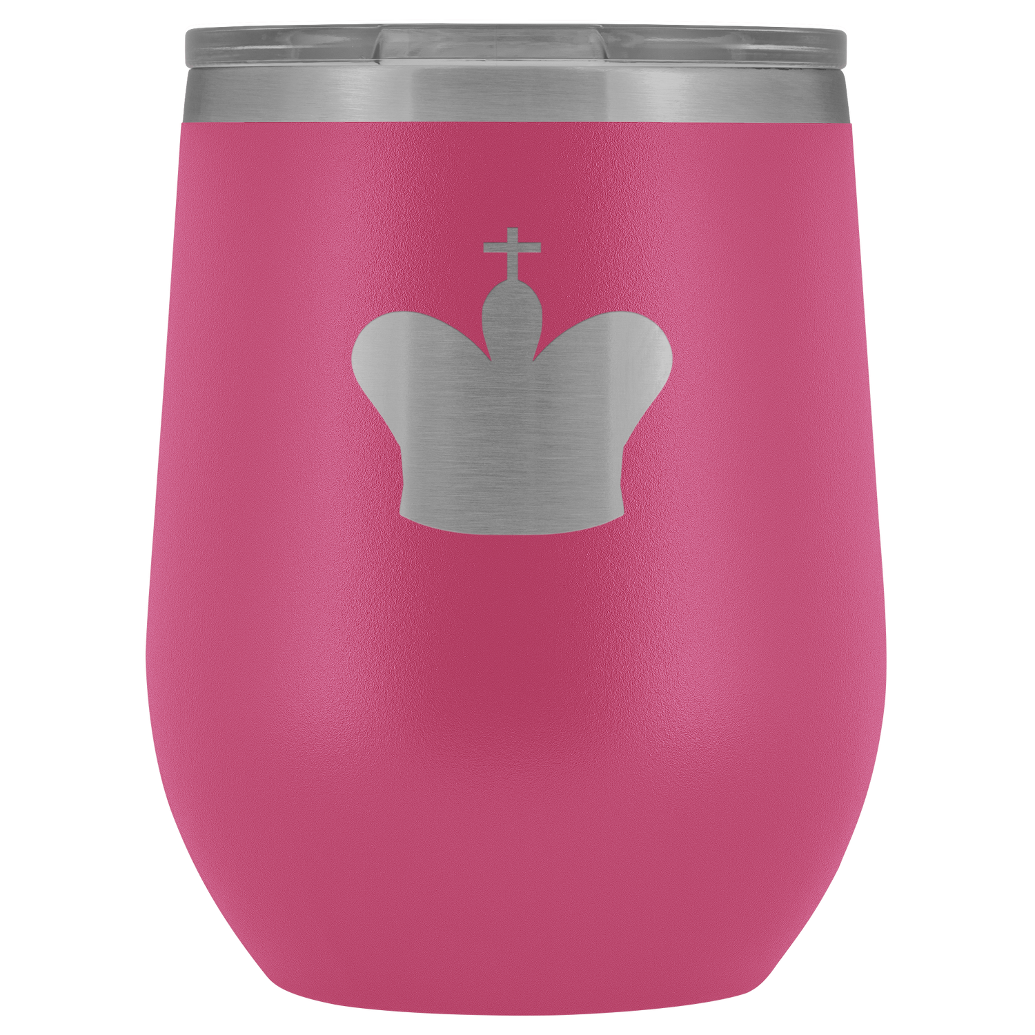 Chess King Laser etched Wine Tumbler