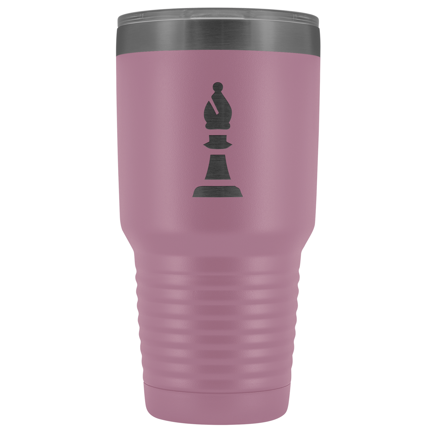 Laser etched bishop 30 Ounce stainless steel Vacuum insulated hot and cold beverage Tumbler