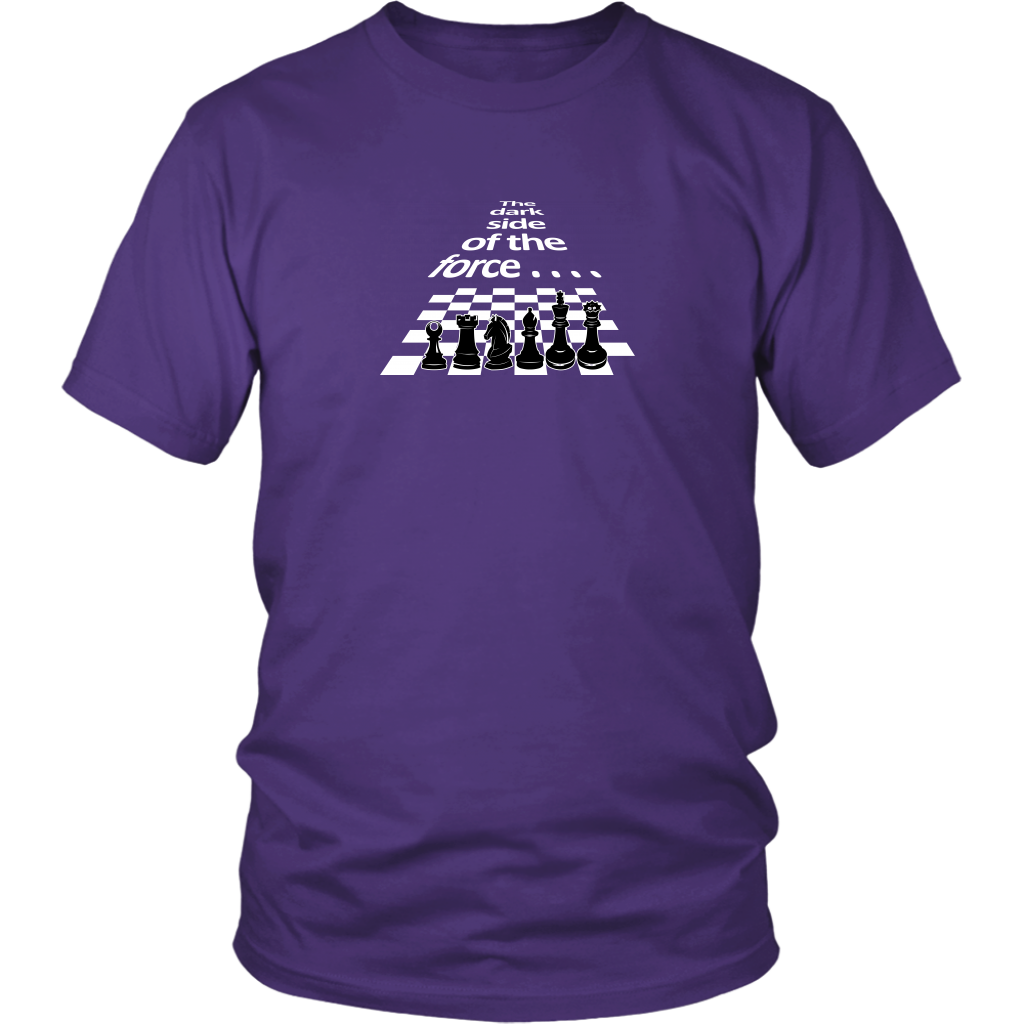 The dark side of the force - Chess pieces - Unisex T-Shirt