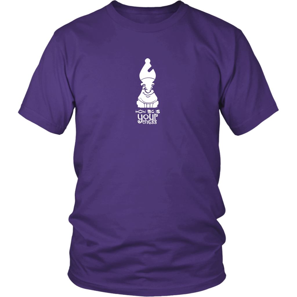 How big is your Chess? - Adult Unisex T-Shirt