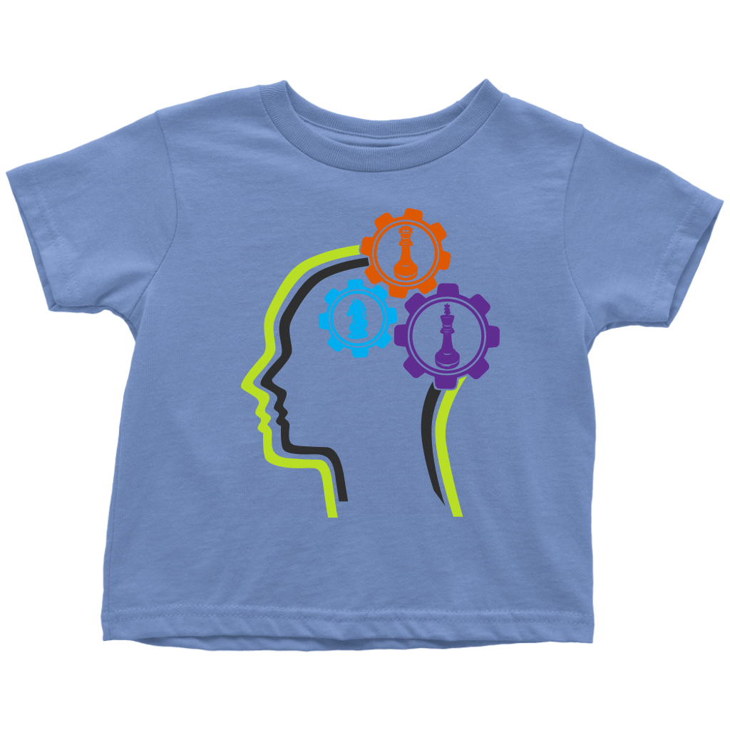 Chess in the mind - Chess Gears - Toddler T-shirt