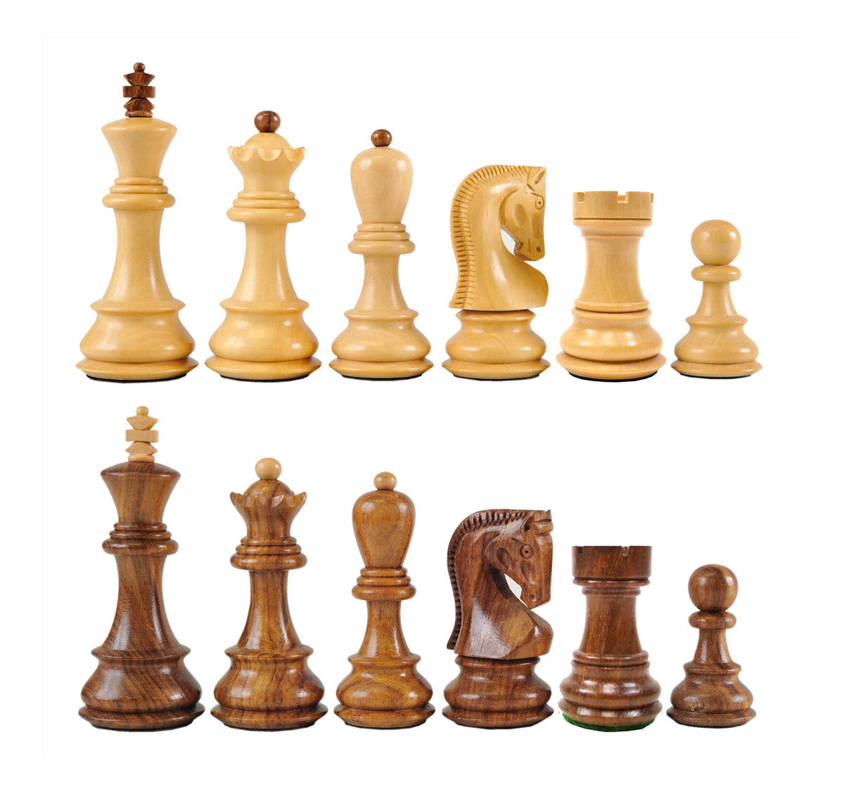 Zagreb Wooden Chess Pieces