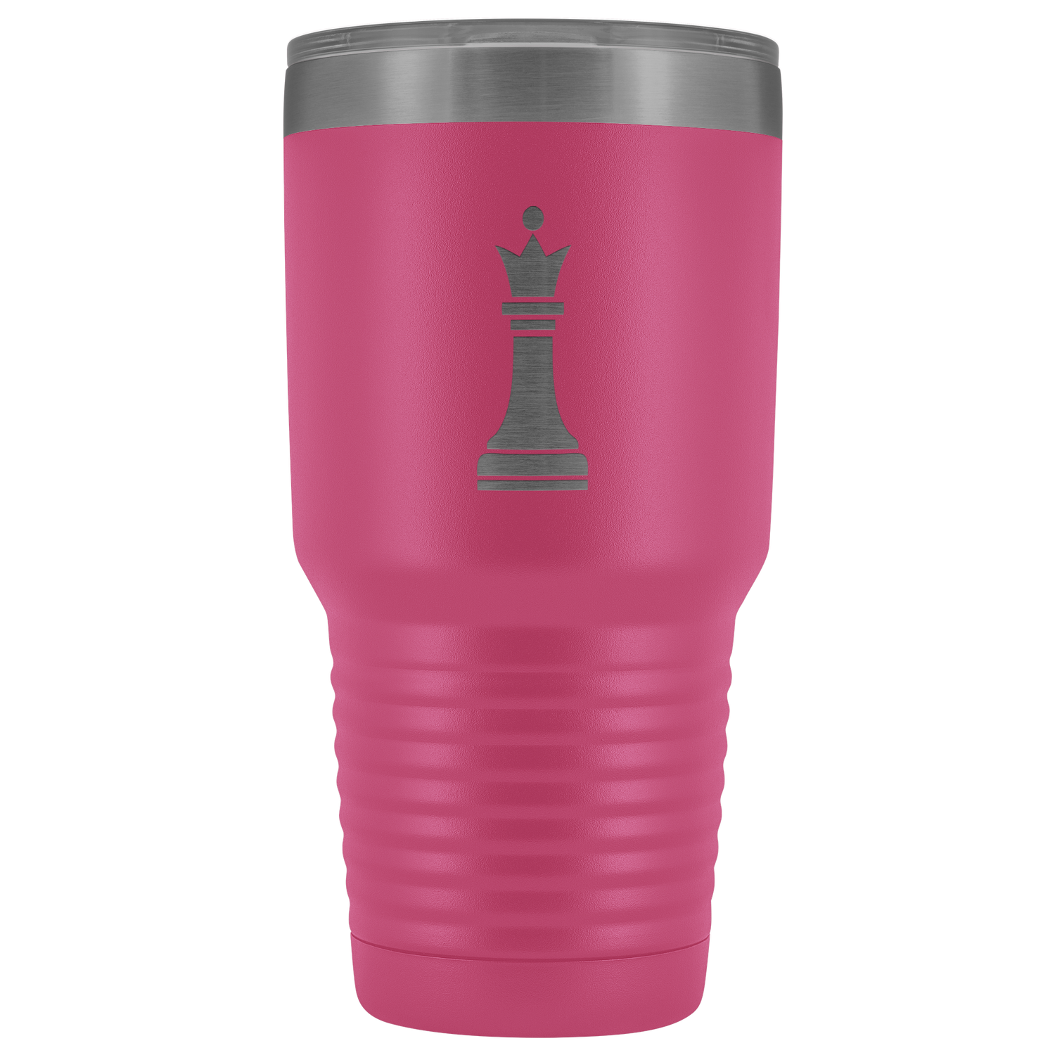 Laser etched Queen 30 Ounce stainless steel Vacuum insulated hot and cold beverage Tumbler