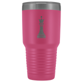 Laser etched Queen 30 Ounce stainless steel Vacuum insulated hot and cold beverage Tumbler