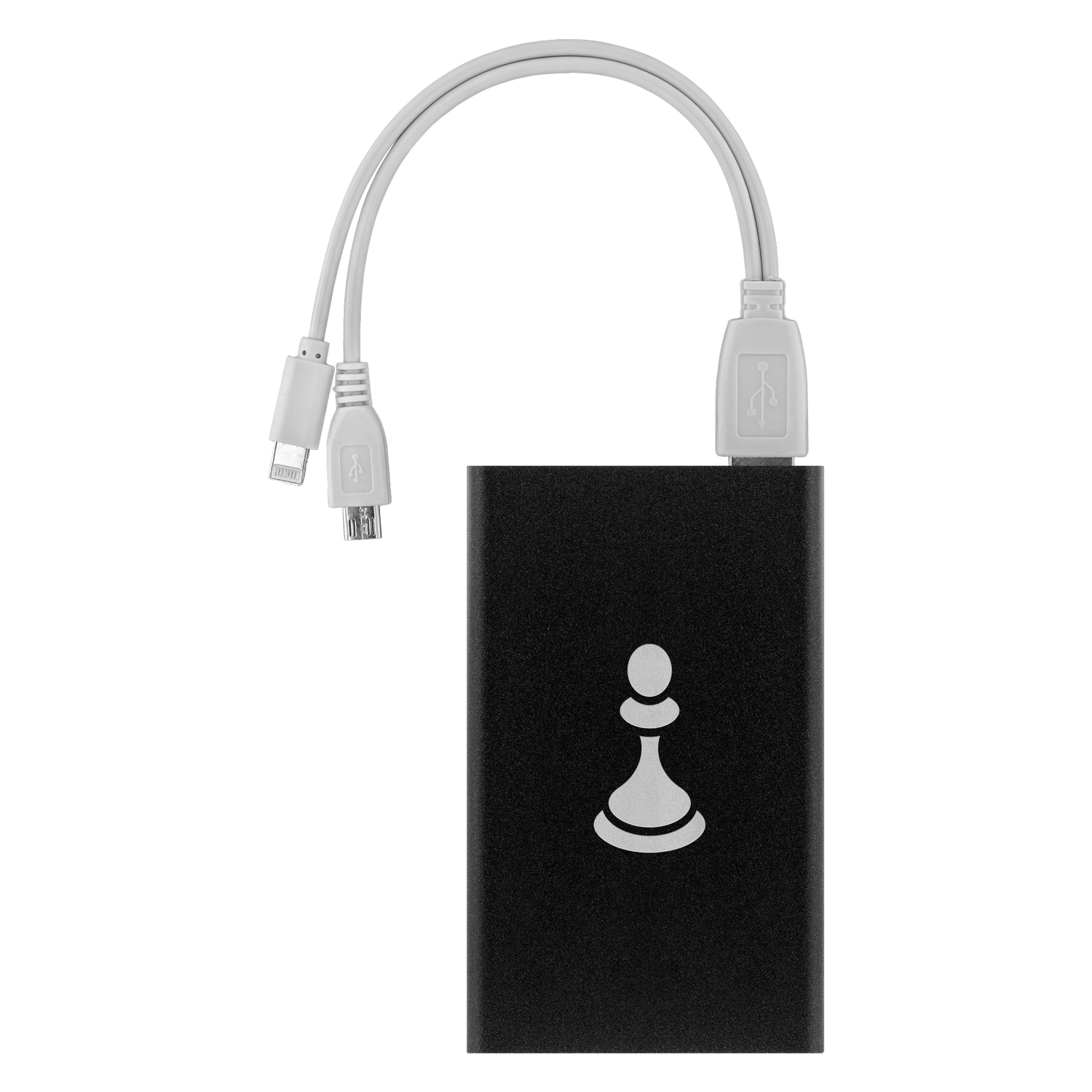 Chess Pawn laser etched Lithium-Ion power bank
