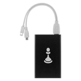 Chess Pawn laser etched Lithium-Ion power bank